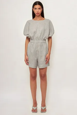 ¾ Sleeve Romper