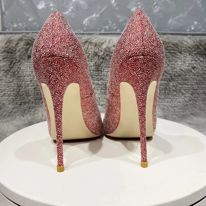 12cm High heels  sexy alternative passion red high heels