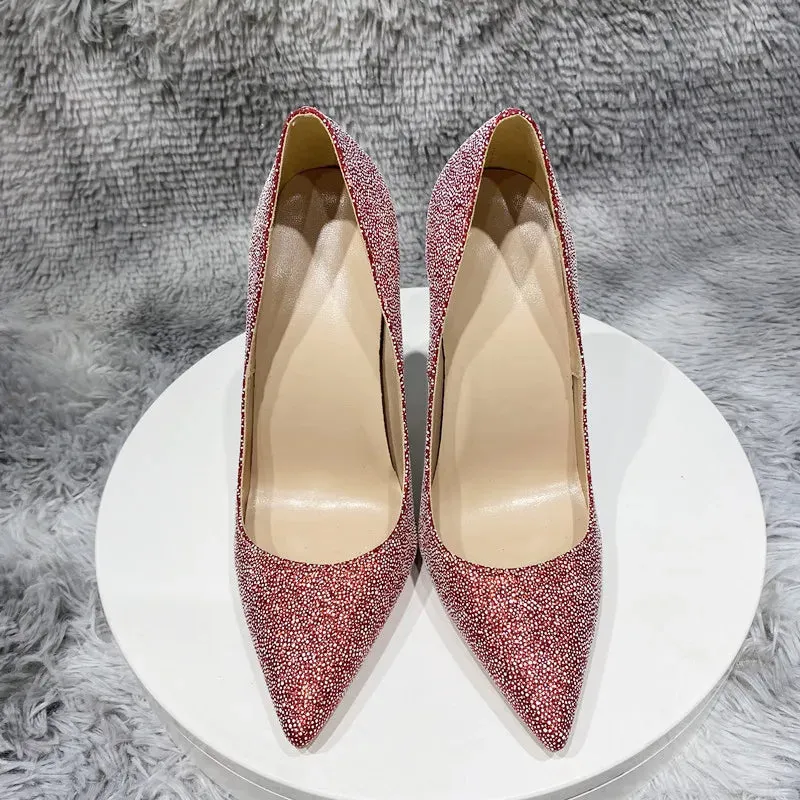 12cm High heels  sexy alternative passion red high heels