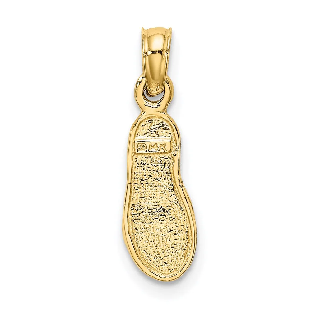 14K Single Flip-Flop Charm