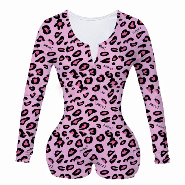 2023 Summer Women Long Sleeve Bodycon Short Romper Jumpsuit