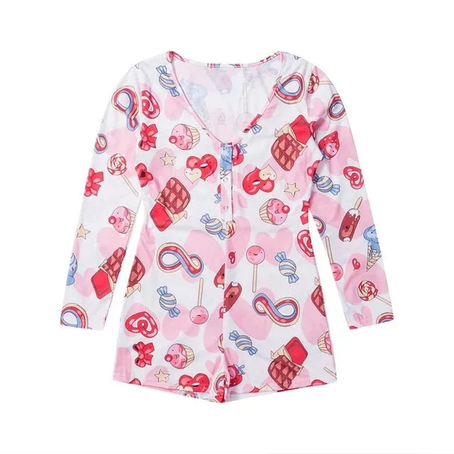 2023 Summer Women Long Sleeve Bodycon Short Romper Jumpsuit