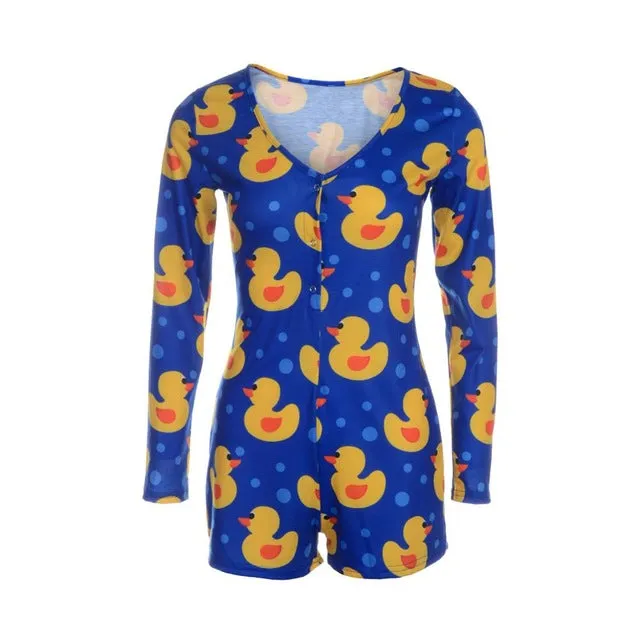 2023 Summer Women Long Sleeve Bodycon Short Romper Jumpsuit