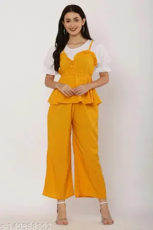 2Piece jumpsuit for Womens and girls  Urbane Fashionable Women Jumpsuits 2 piece jumpsuit for women  Women pieces Jumpsuit  WOMEN JUMPSUIT  Womens Lastik Fnacy Two Piece Jumpsuit  Jumpsuits Two Piece  Women Two pieces Jumpsuit