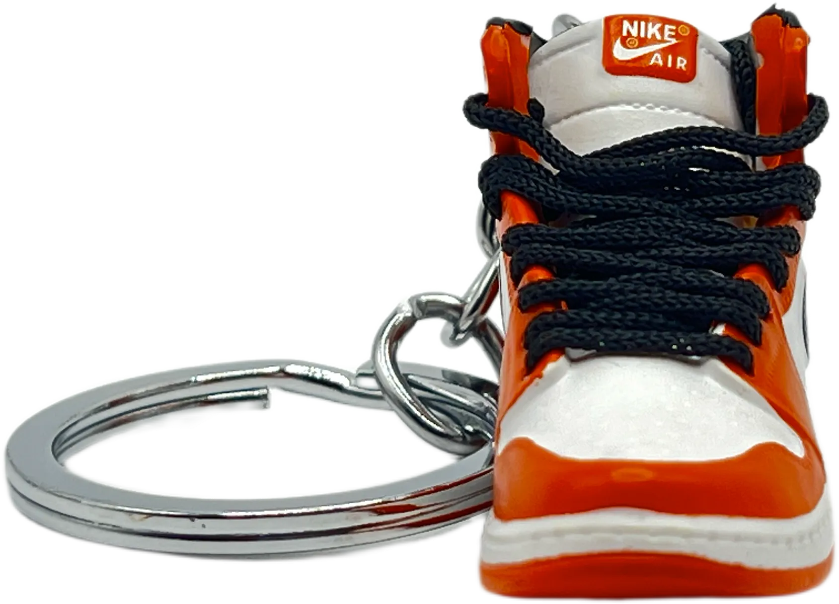3D Shattered Backboard Mini Jordan Sneaker Keychain