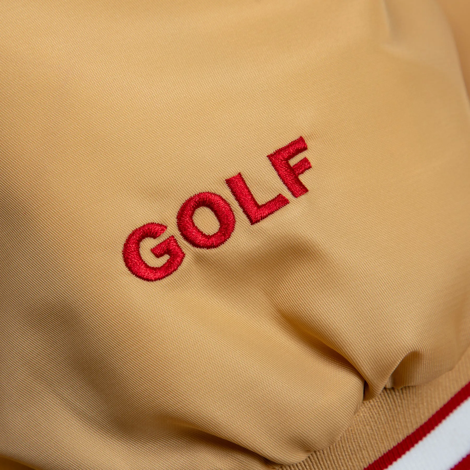 49ERS SATIN BOMBER JACKET by GOLF WANG