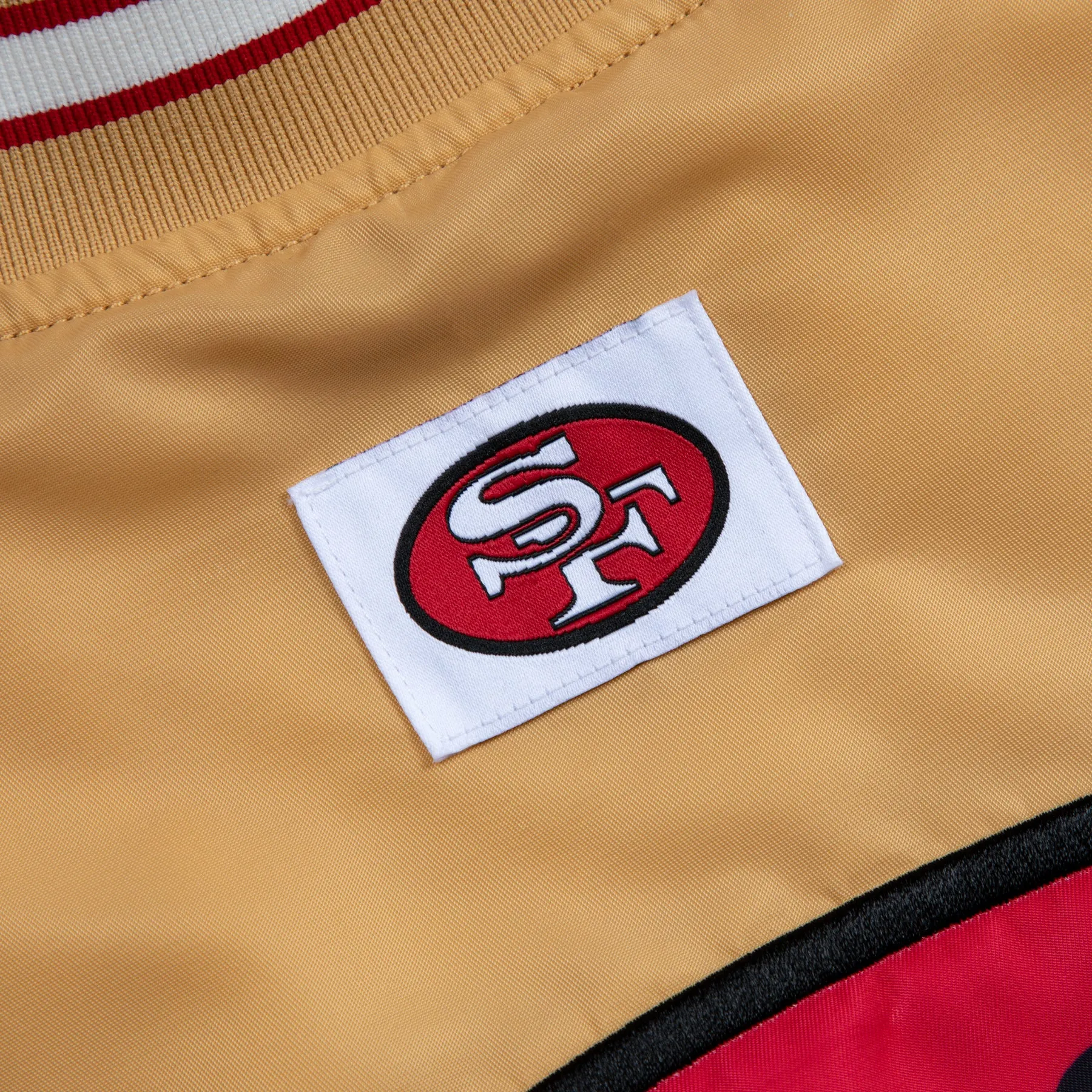 49ERS SATIN BOMBER JACKET by GOLF WANG