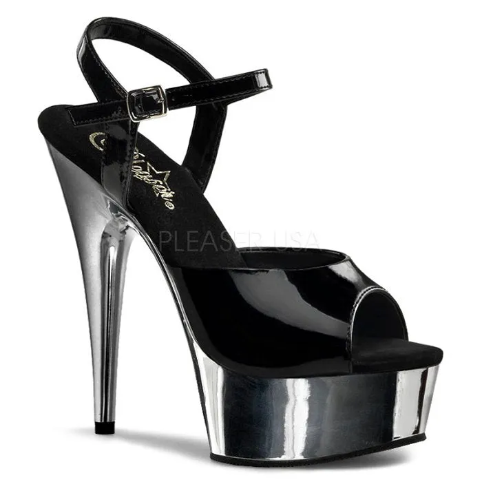 6" Stiletto Platform Sandal  (DELIGHT-609)