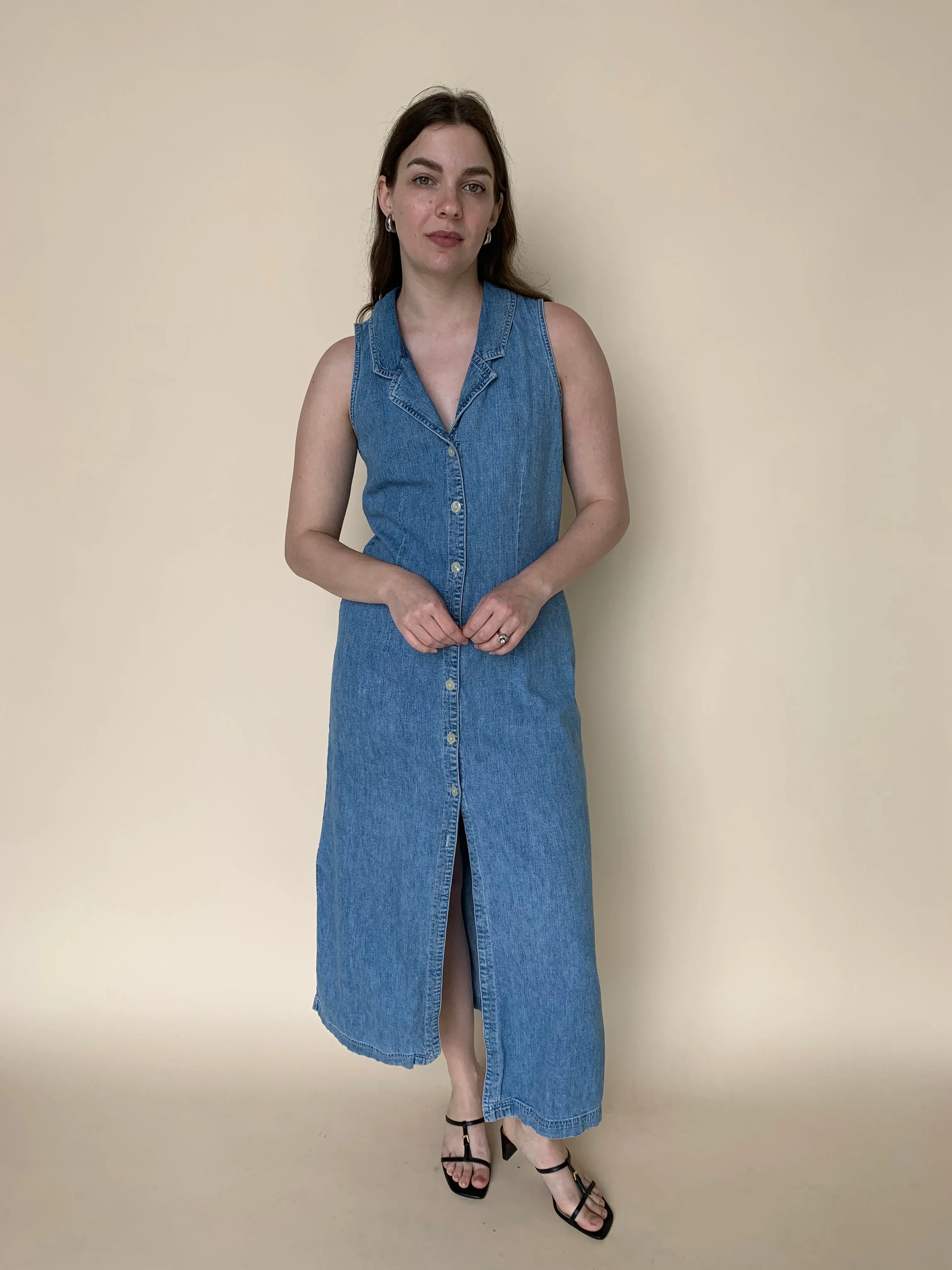 80s Gap denim dress