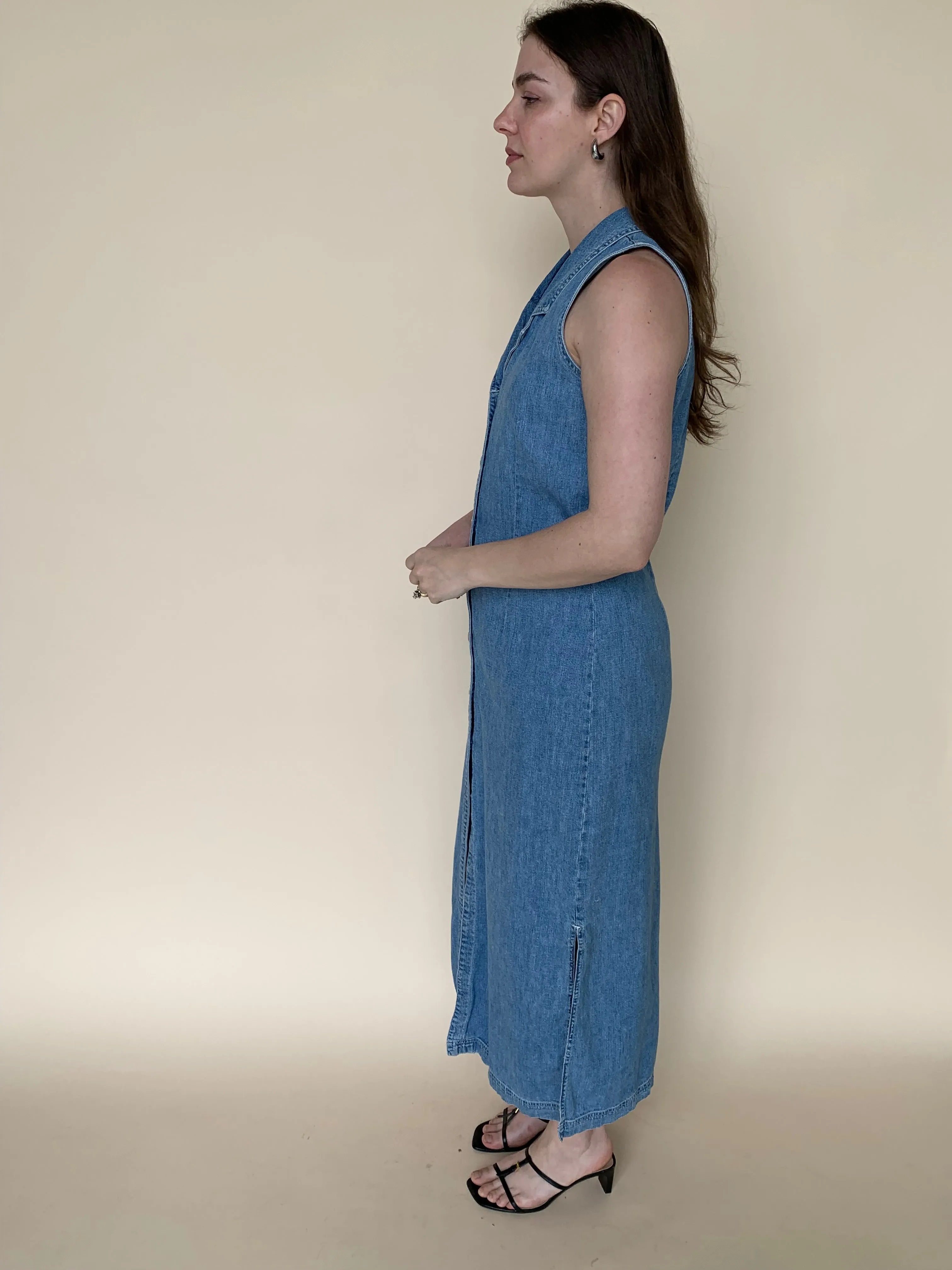 80s Gap denim dress
