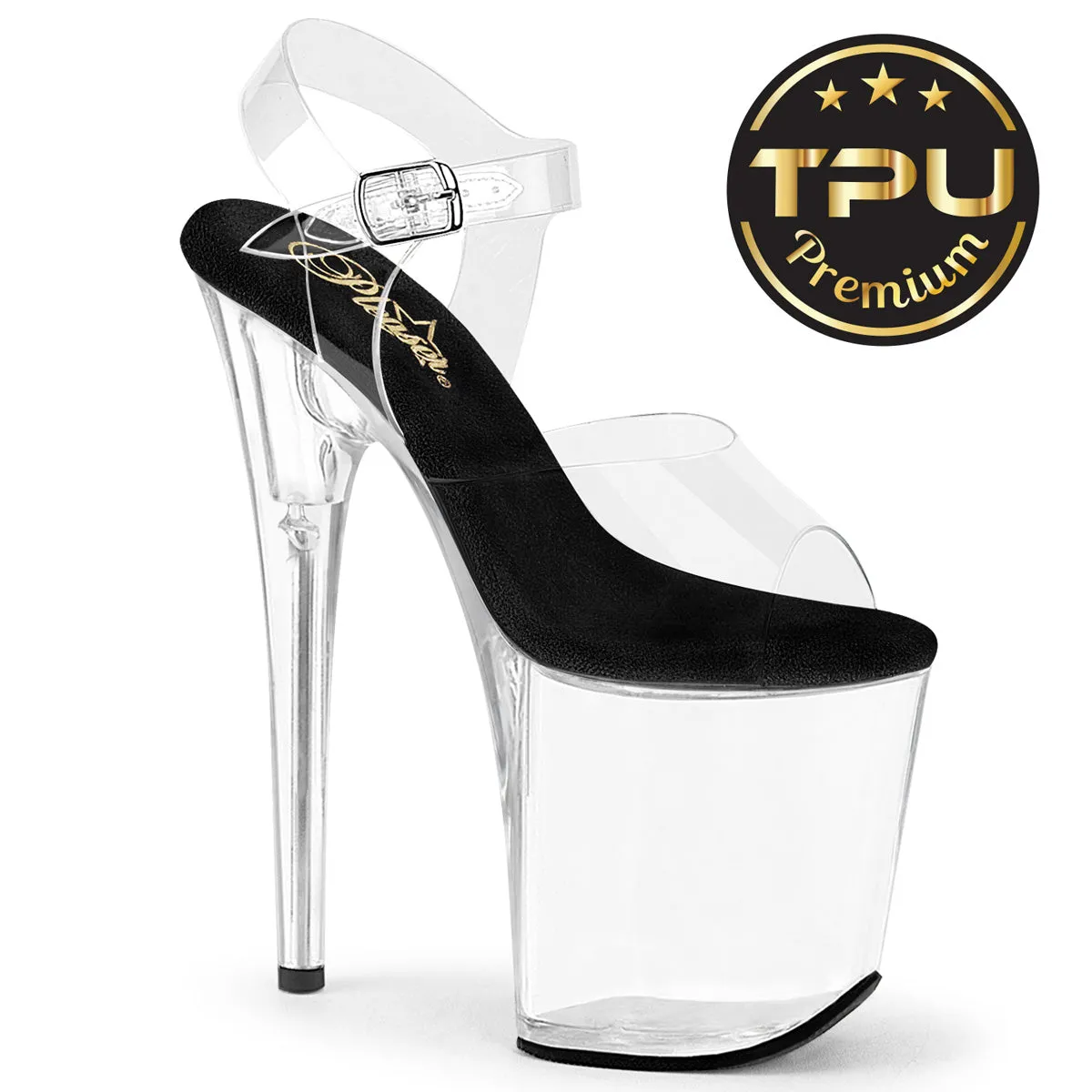 8" Spike TPU Heel Platform  (FLAMINGO-808PREM)