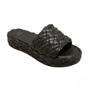 A New Day Womens Casey Flatform Slide Sandals 89998665 Black 11M