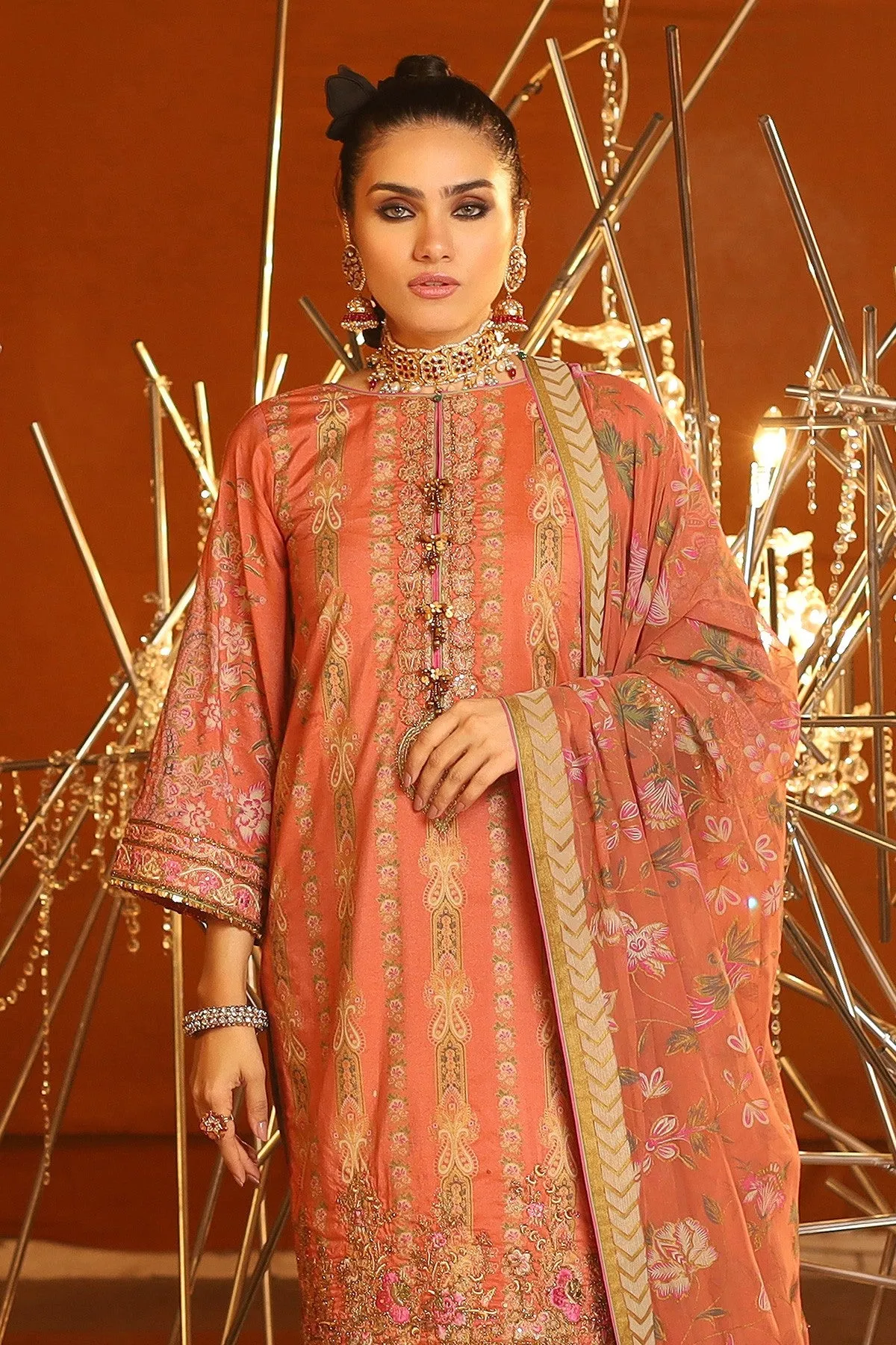 Alkaram Eid Lawn Dress #N9001