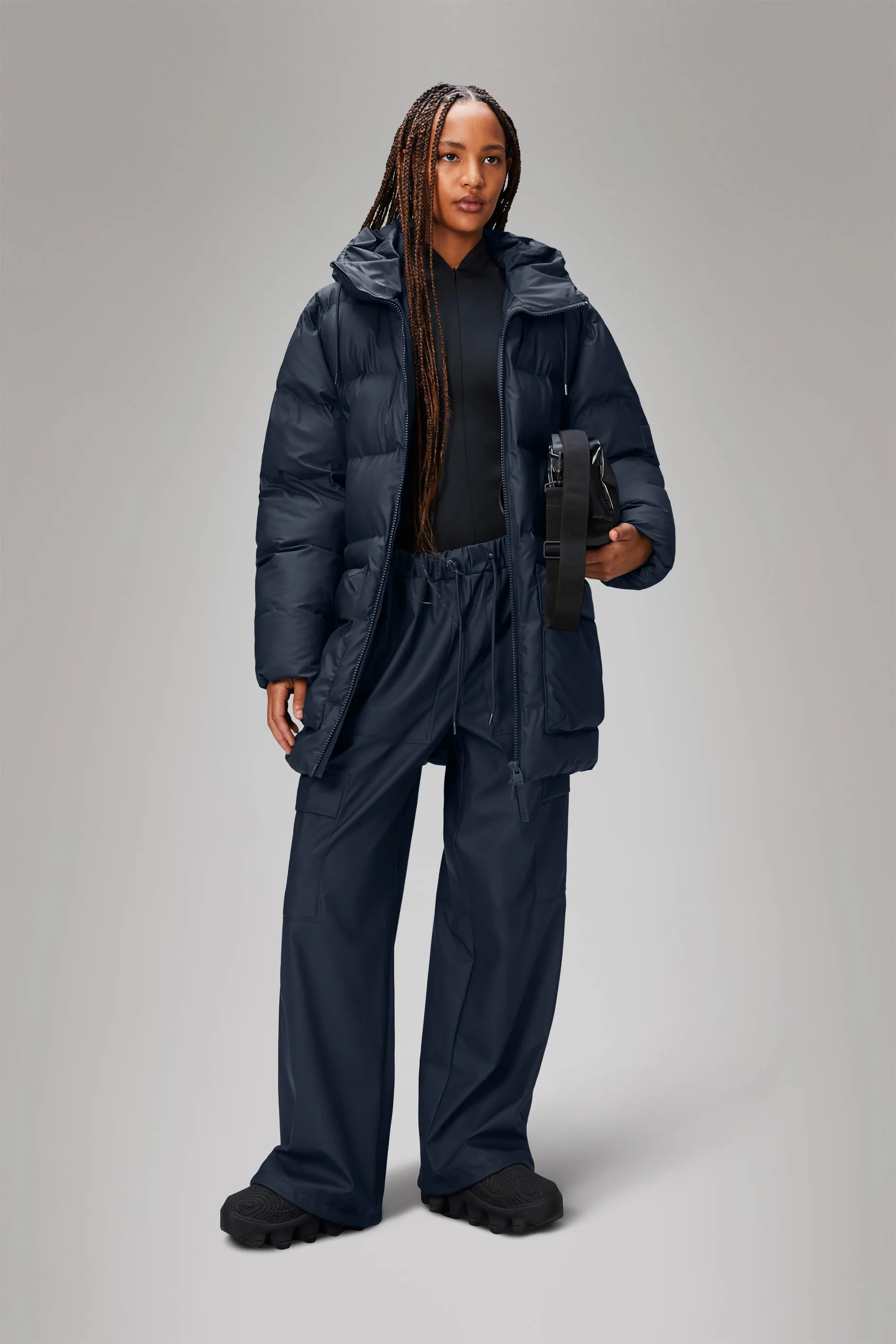 Alta Long Puffer Cargo Jacket