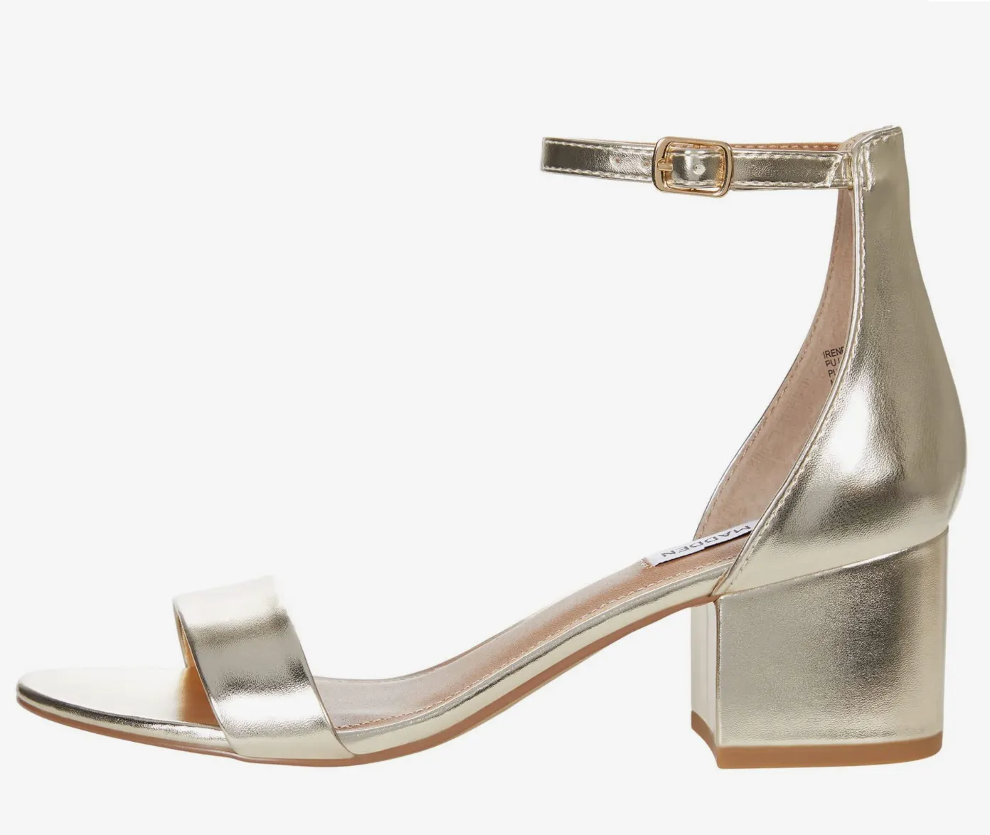 Ankle Strap Short Block Heel