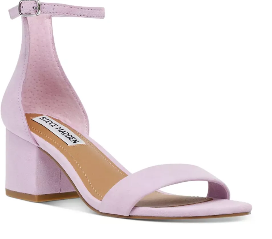 Ankle Strap Short Block Heel