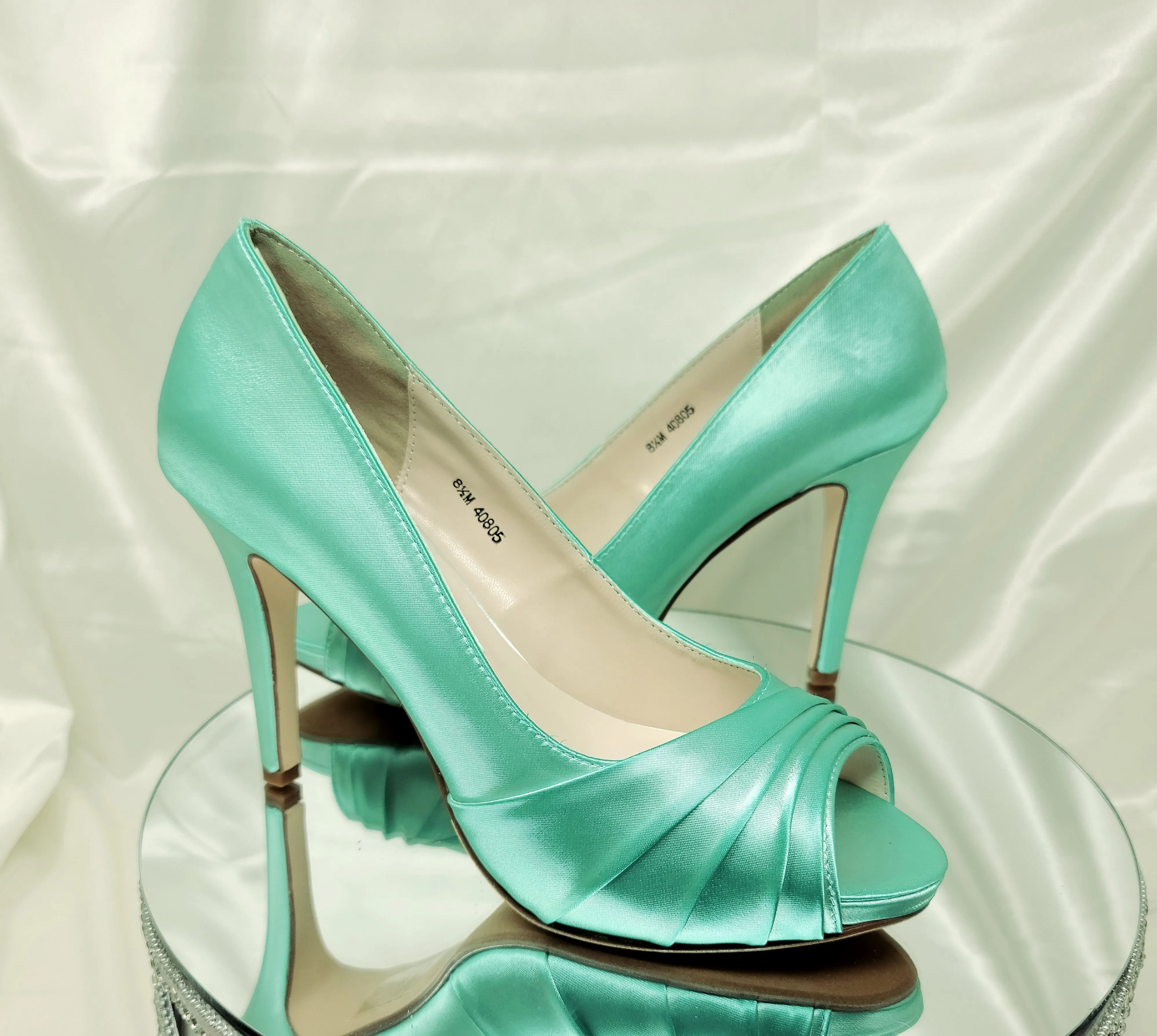 Aqua Blue Wedding Shoes - Aqua Blue Bridesmaids Shoes