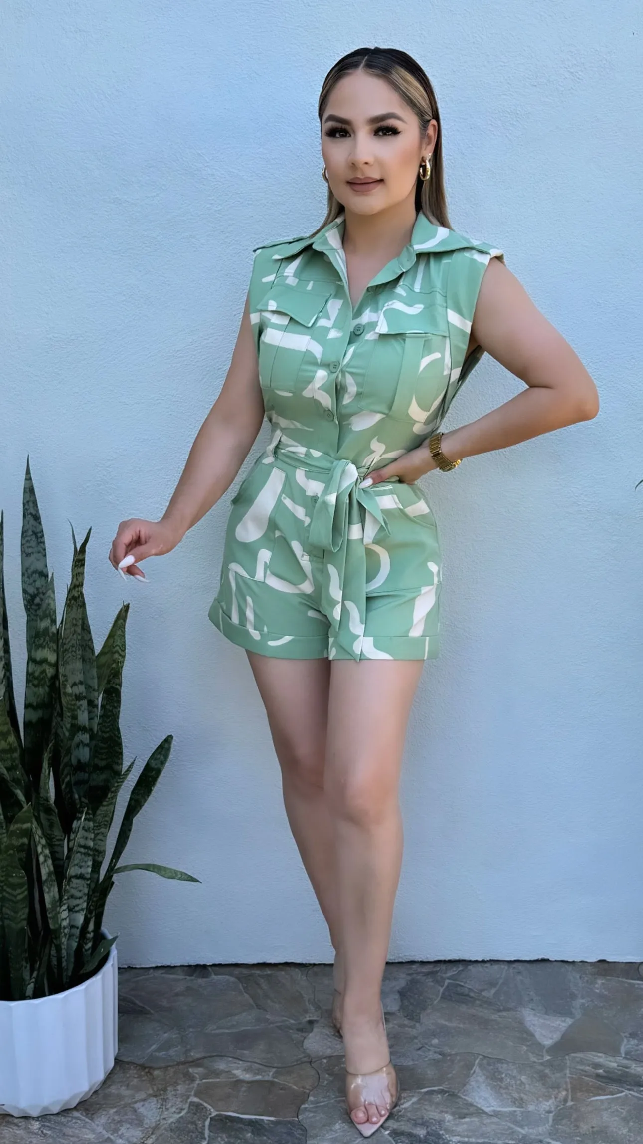 ARMAE MINT ROMPER