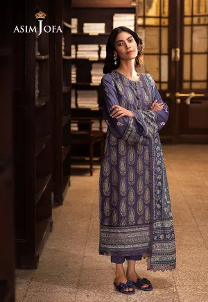 Asim Jofa Printed Lawn '25 | AJUUB-36