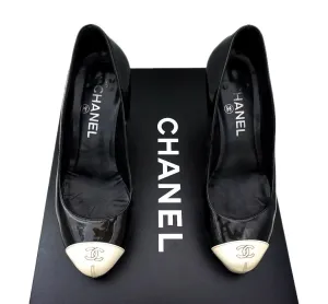 Authentic Chanel Classic Runway Patent Pumps