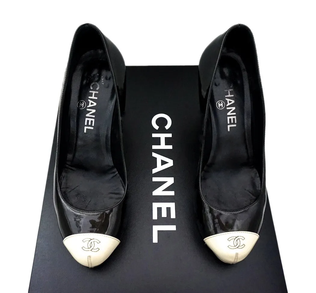 Authentic Chanel Classic Runway Patent Pumps