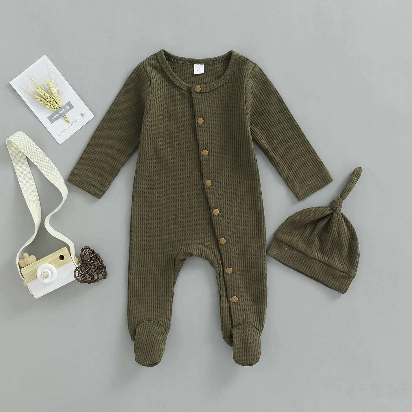 Autumn Baby Romper