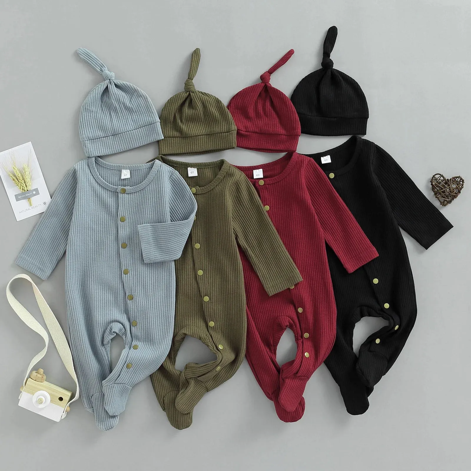 Autumn Baby Romper