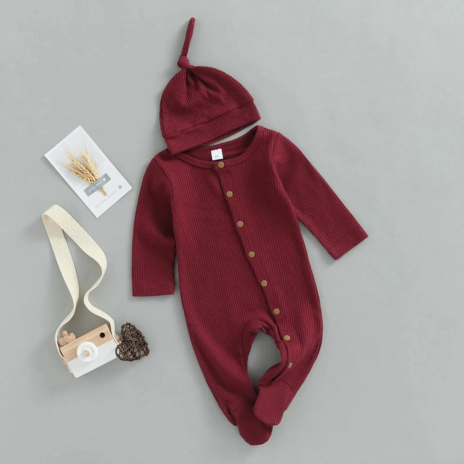 Autumn Baby Romper