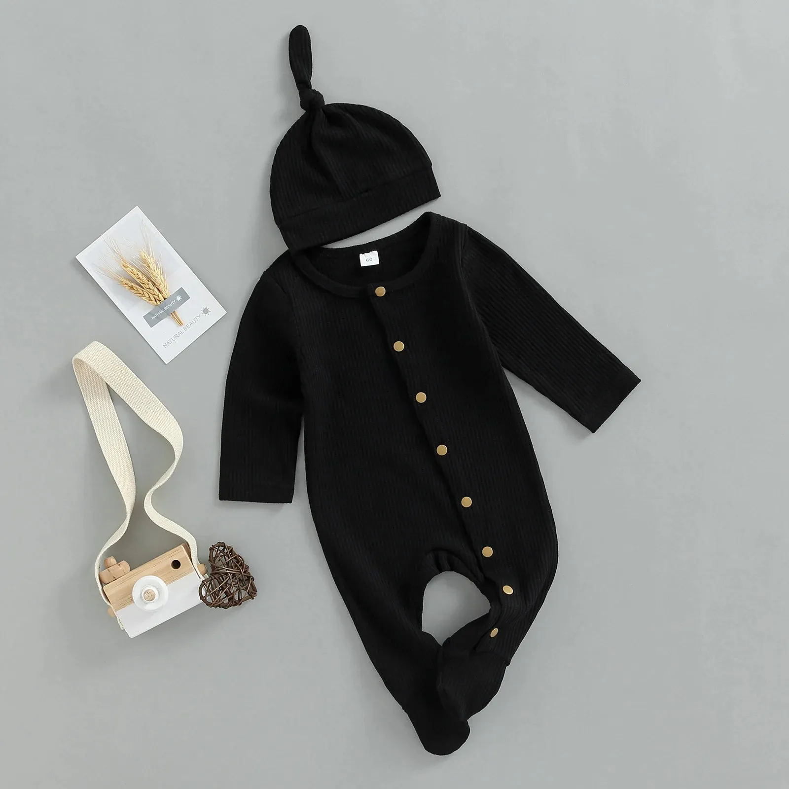 Autumn Baby Romper