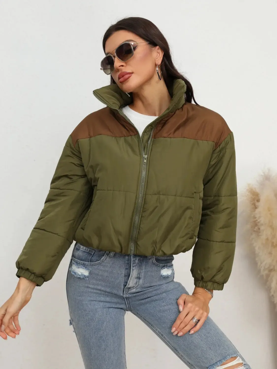 'Avielle' Quilted Puffer Jacket