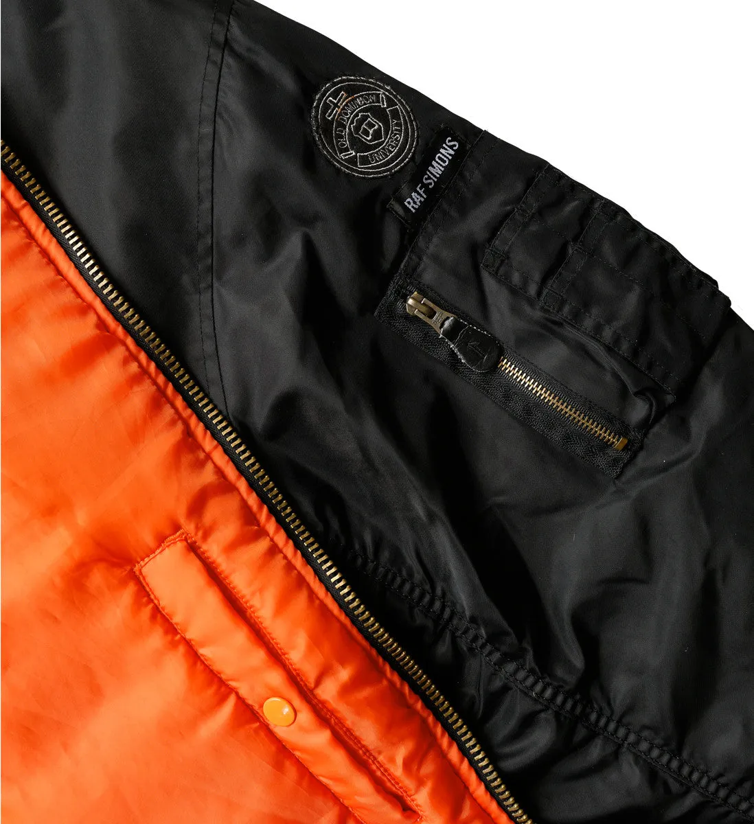 A/W00-01 'Confusion' MA-1 Bomber Jacket by Raf Simons
