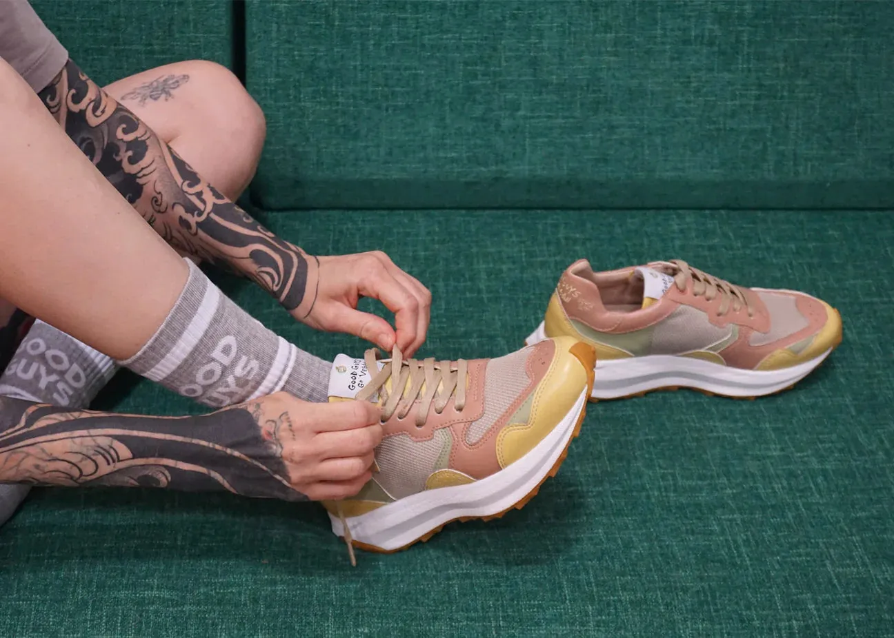 Baber Sneakers | Good Guys Don't Wear Leather