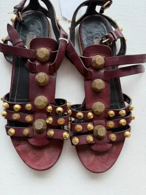 BALENCIAGA Gladiator Sandals 39