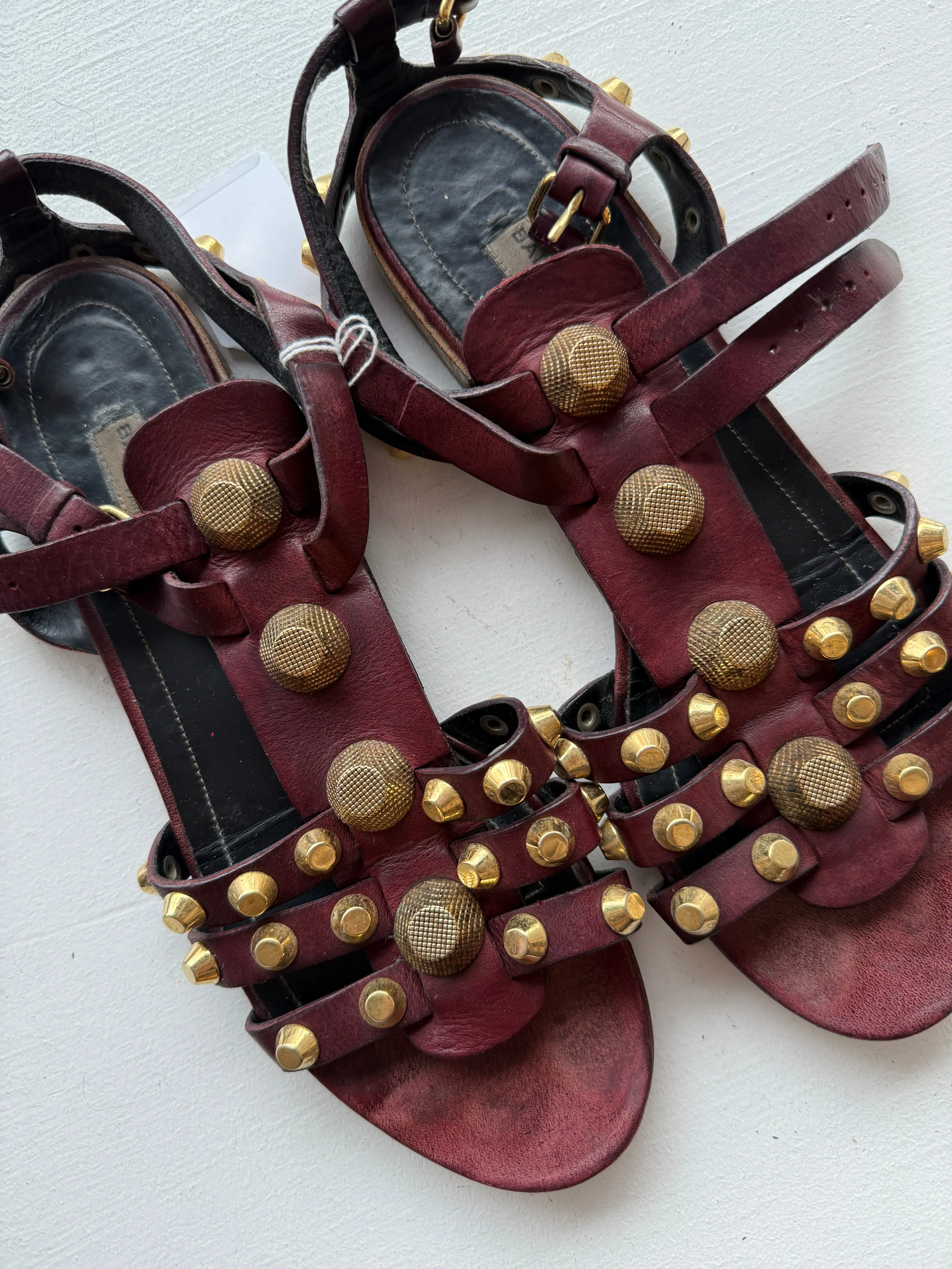 BALENCIAGA Gladiator Sandals 39