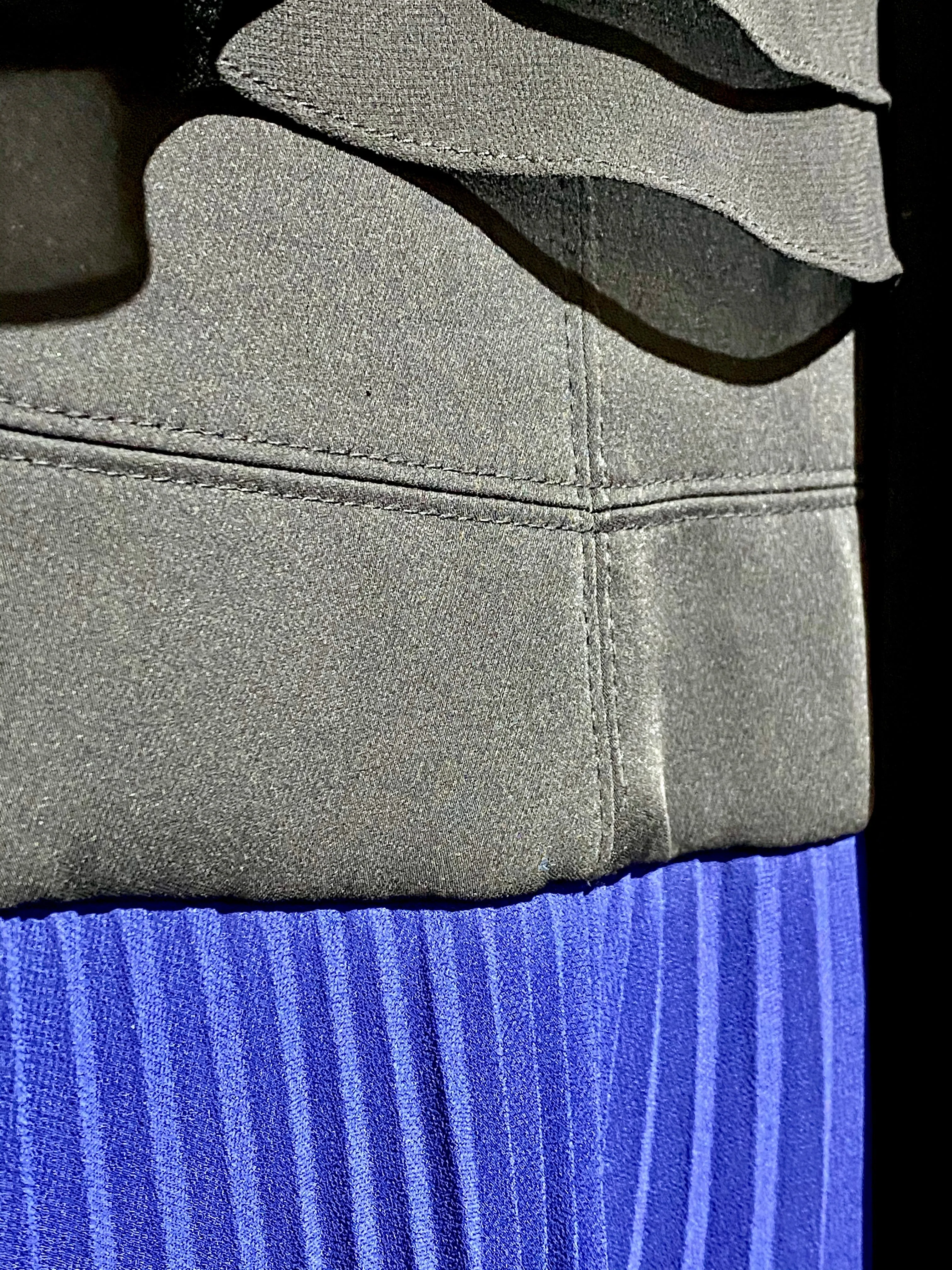 BCBGMaxAzria Sleeveless Dress with Pleated Bottom