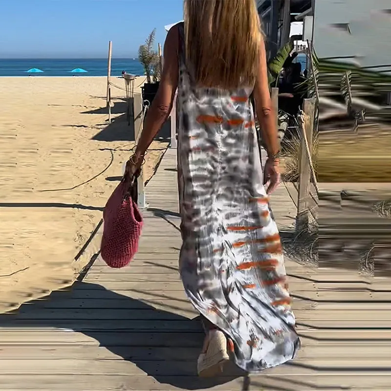 Bedrucktes Urlaubskleid