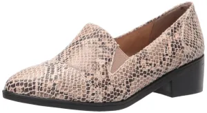 Bella Vita Women's Ohara Loafer, Natural Snake, 6
