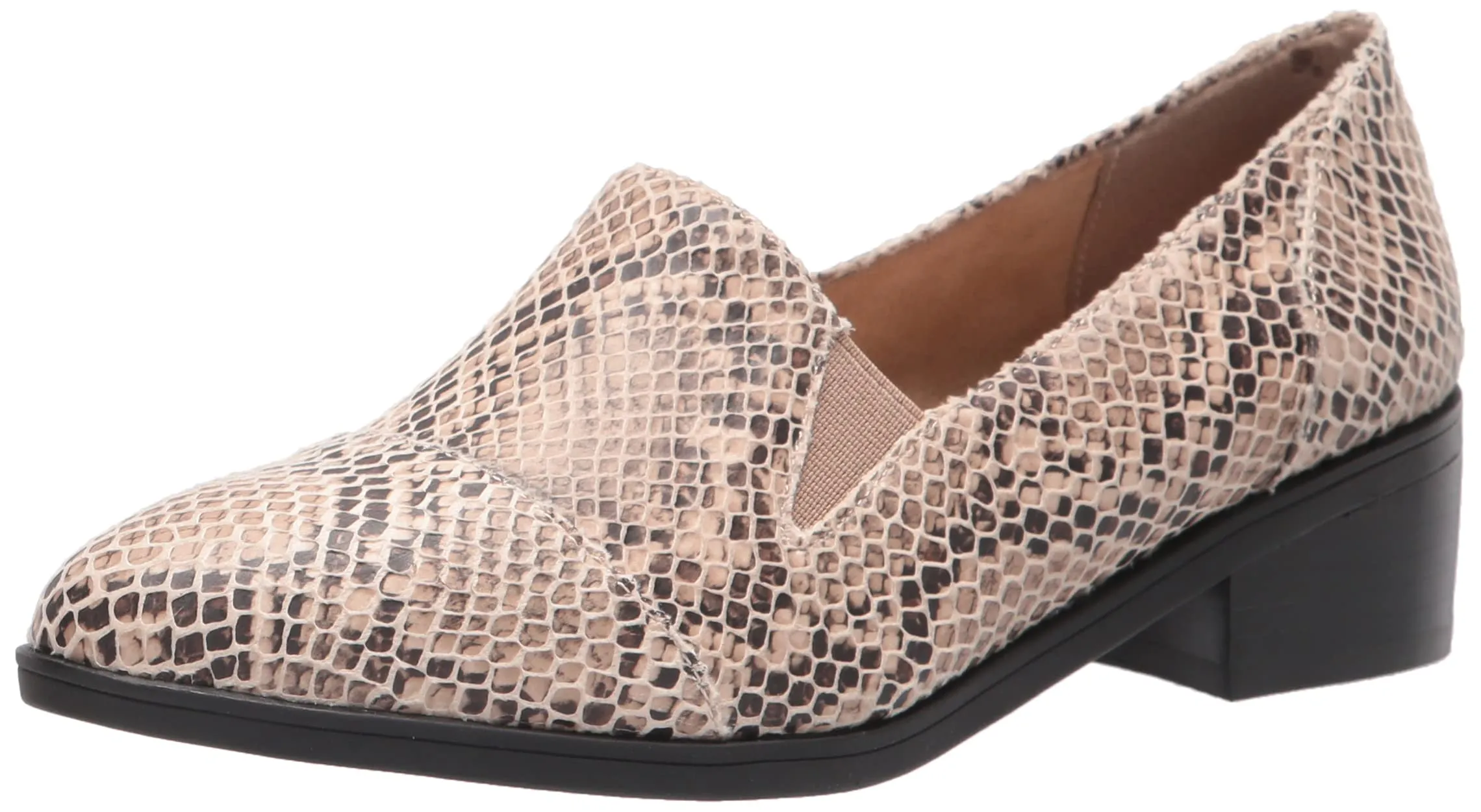 Bella Vita Women's Ohara Loafer, Natural Snake, 6