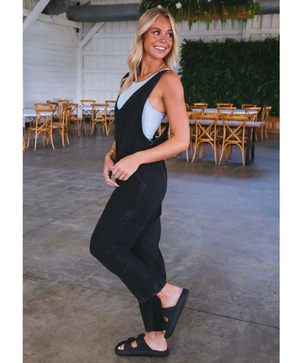 Bestselling High Roller Jumpsuit Black