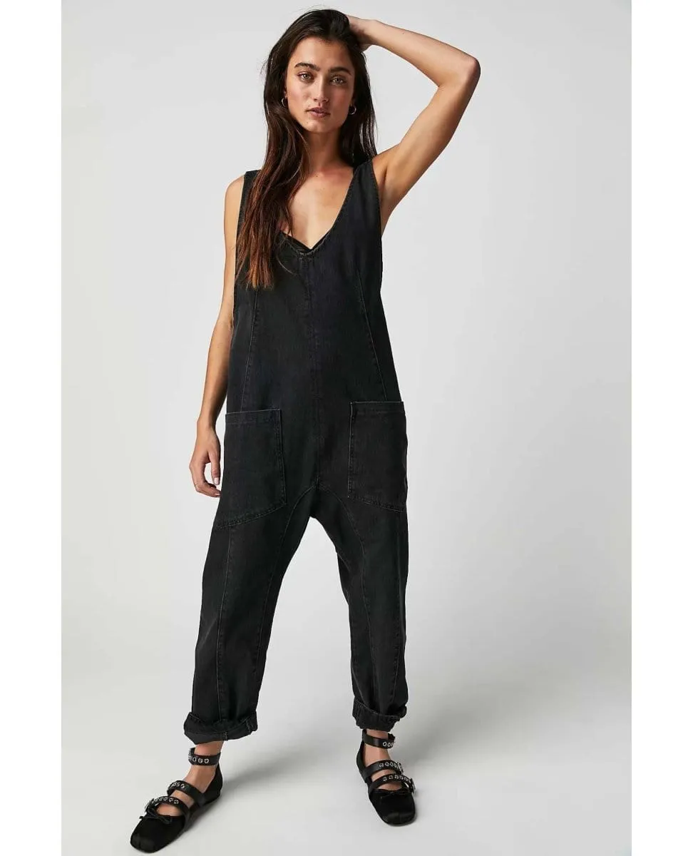 Bestselling High Roller Jumpsuit Black