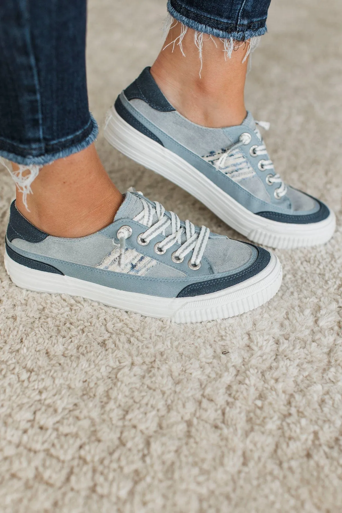 Blowfish Alex Sneakers- Foggy Blue