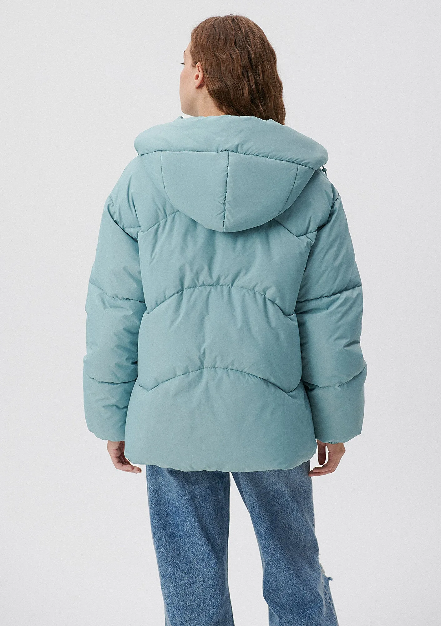 Blue Puffer Jacket