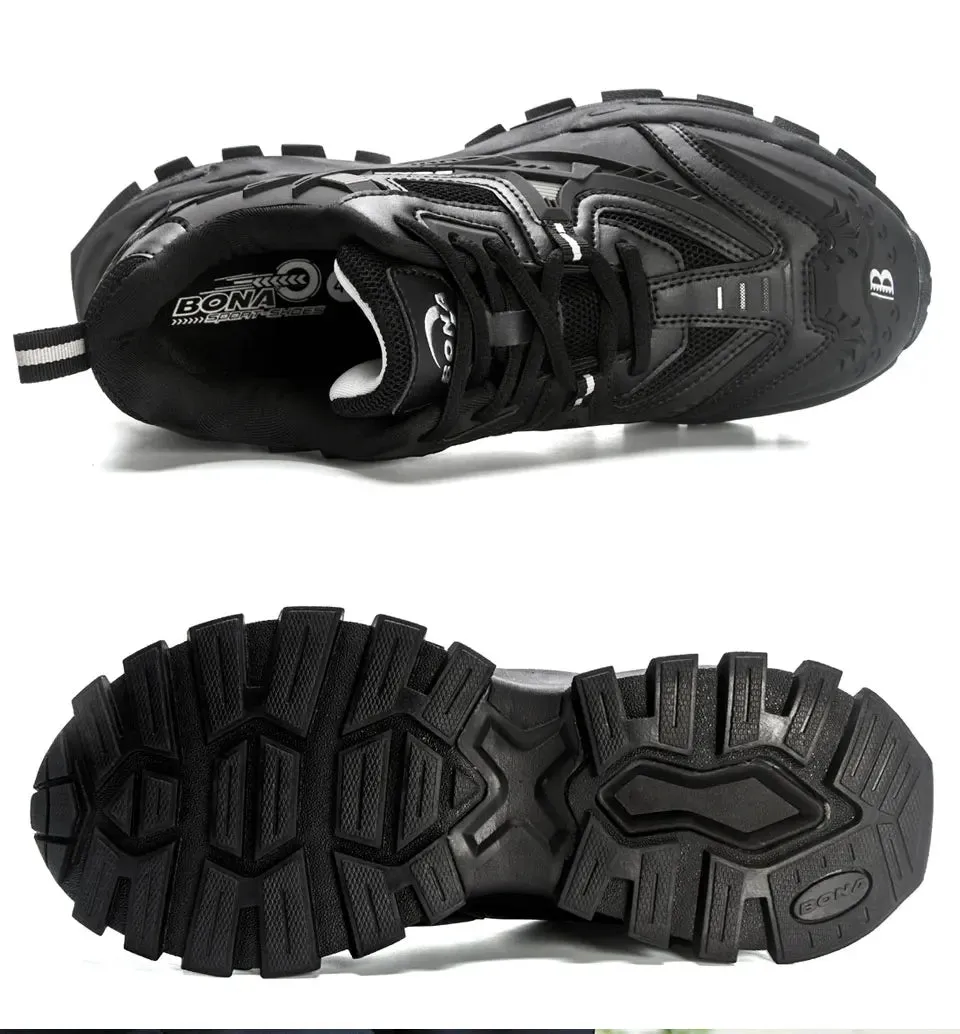 BONA 2023 Anti-Slip Lightweight Running Sneakers