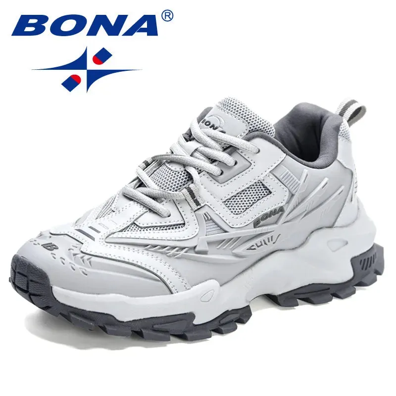 BONA 2023 Anti-Slip Lightweight Running Sneakers