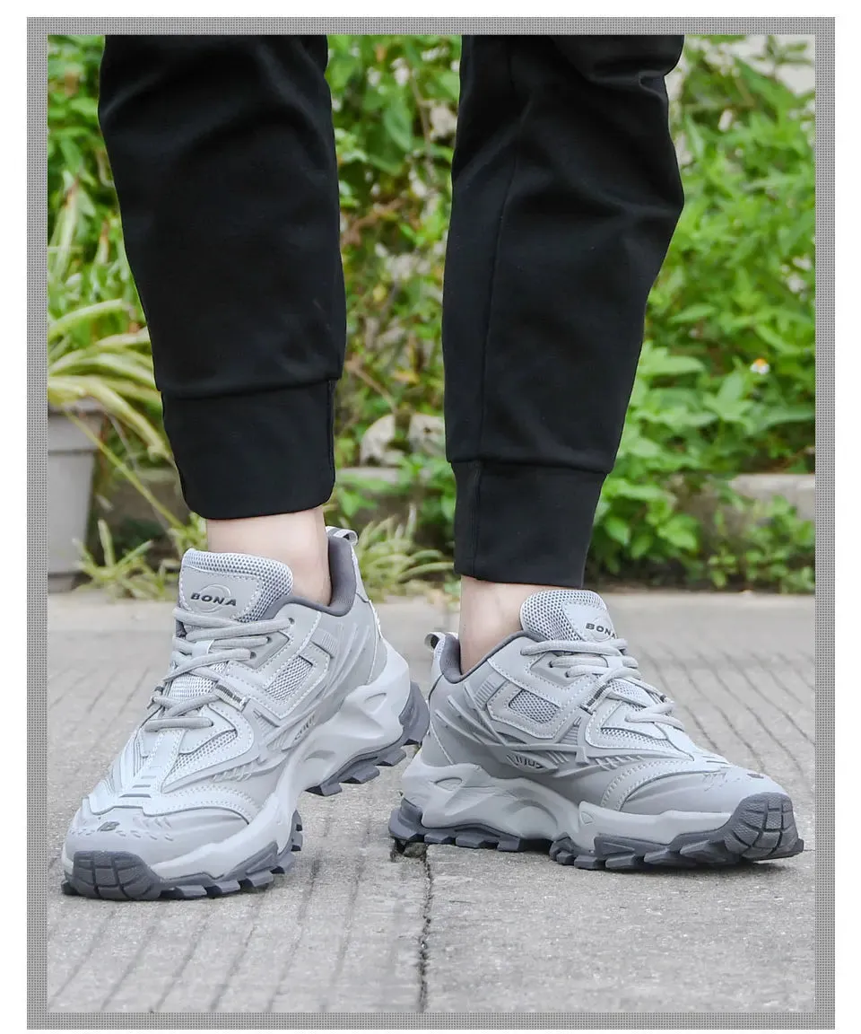 BONA 2023 Anti-Slip Lightweight Running Sneakers
