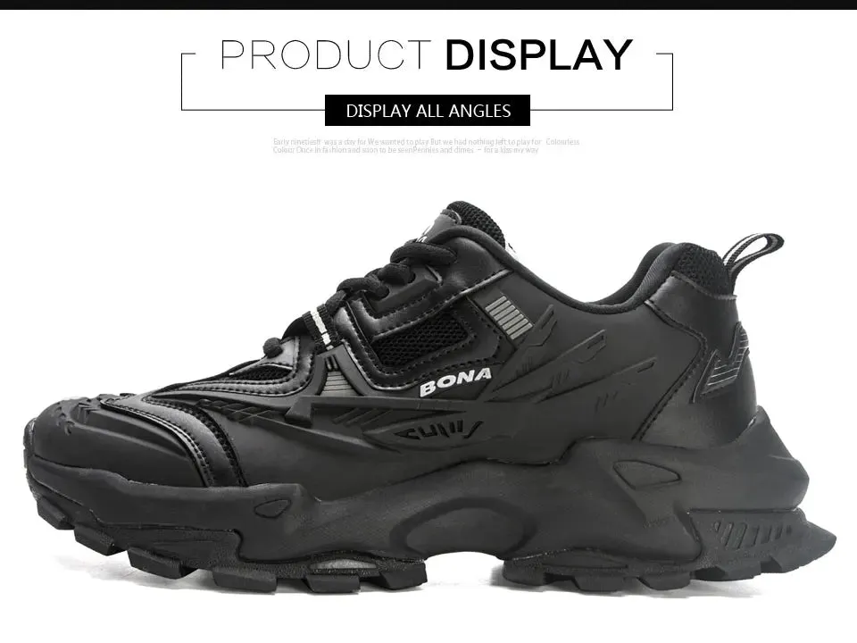 BONA 2023 Anti-Slip Lightweight Running Sneakers