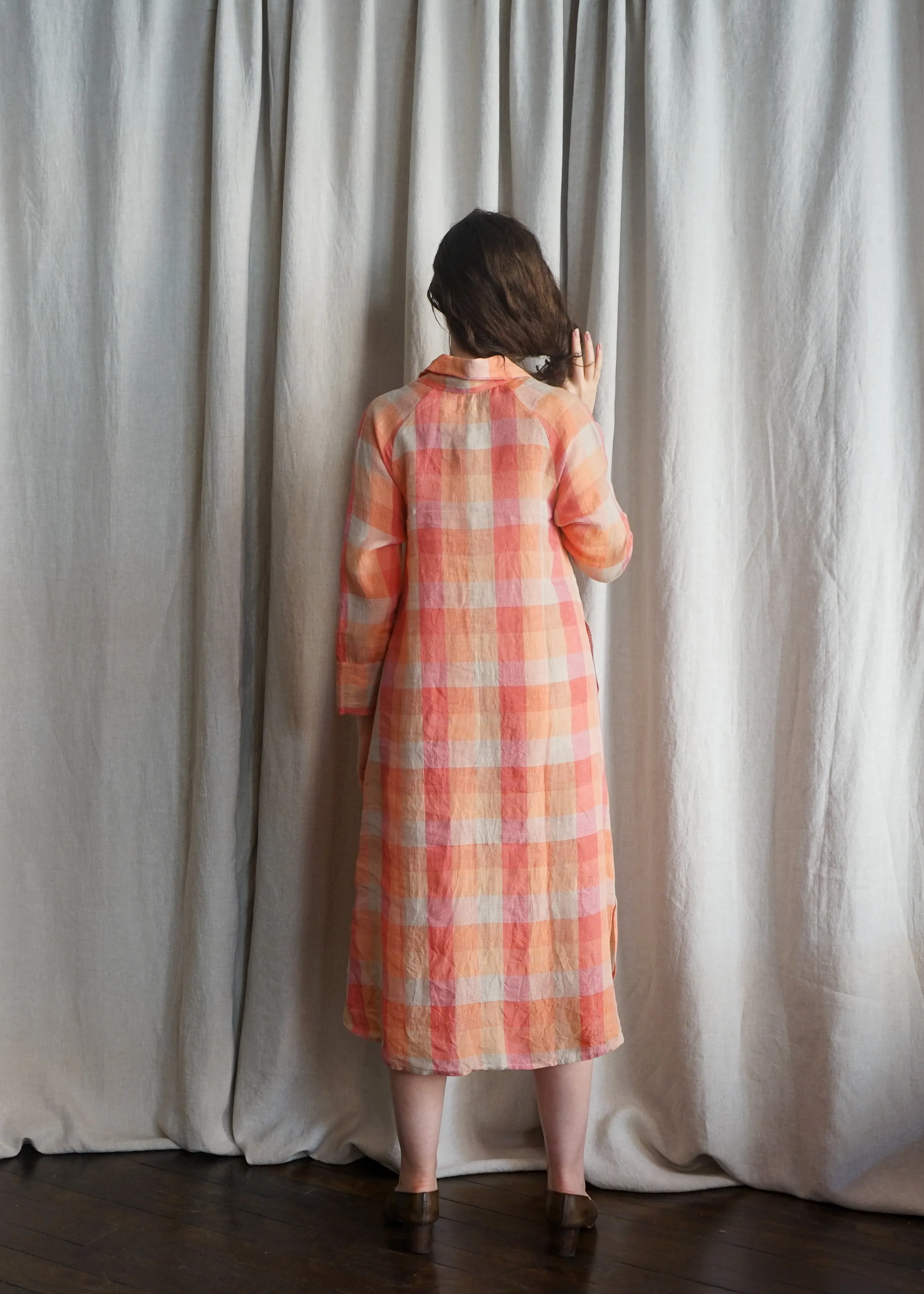Bougainvillea Shirt Dress