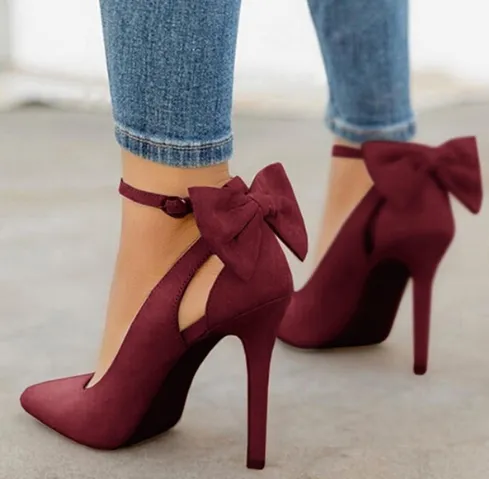 Bow Stiletto high heels