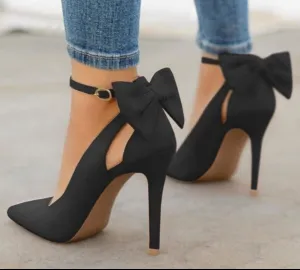 Bow Stiletto high heels
