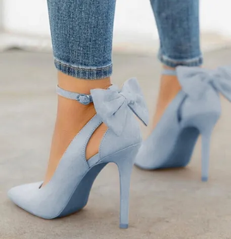 Bow Stiletto high heels